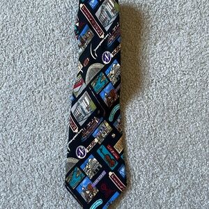 Nicole Miller signed Pittsburgh Tie